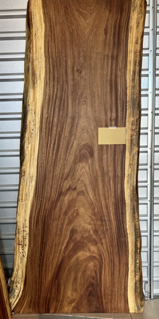 Table 8D live edge slab