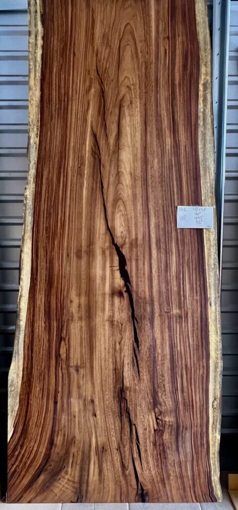 Table 10C live edge slab